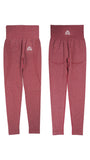 Leggings - High Rise - Maroon